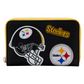 CARTERA CON LOGOTIPO LOUNGEFLY DE PITTSBURGH STEELERS