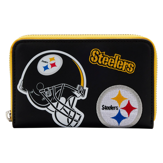 PITTSBURGH STEELERS LOUNGEFLY LOGO WALLET