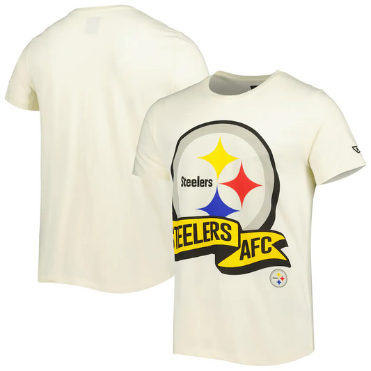 CAMISETA SIDELINE 2022 PARA HOMBRE PITTSBURGH STEELERS - CREMA