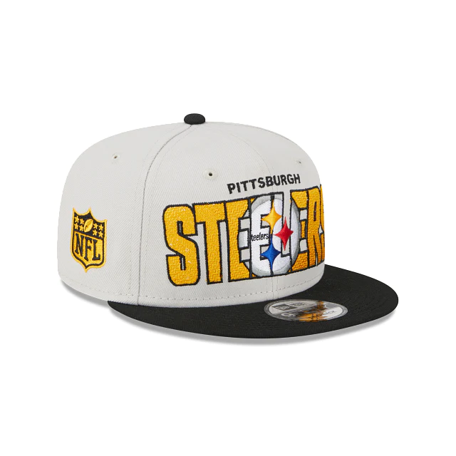 PITTSBURGH STEELERS MEN'S 2023 NFL DRAFT HAT 9FIFTY SNAPBACK