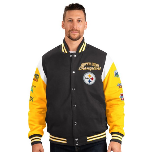 PITTSBURGH STEELERS MEN'S FRANCHISE JACKET