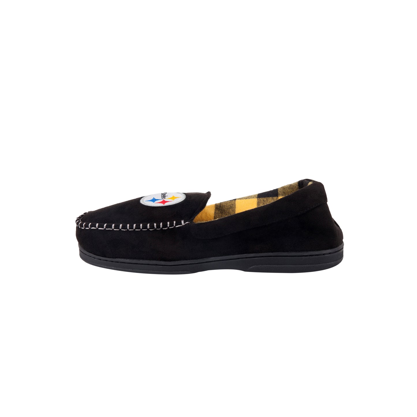 PITTSBURGH STEELERS MEN'S MOCCASIN SLIPPERS
