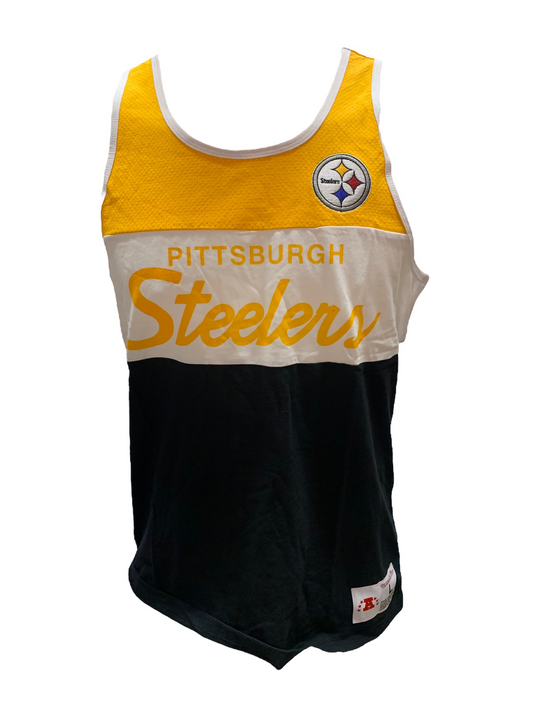 CAMISETA DE TIRANTES DE HOMBRE MITCHELL &amp; NESS DE LOS PITTSBURGH STEELERS