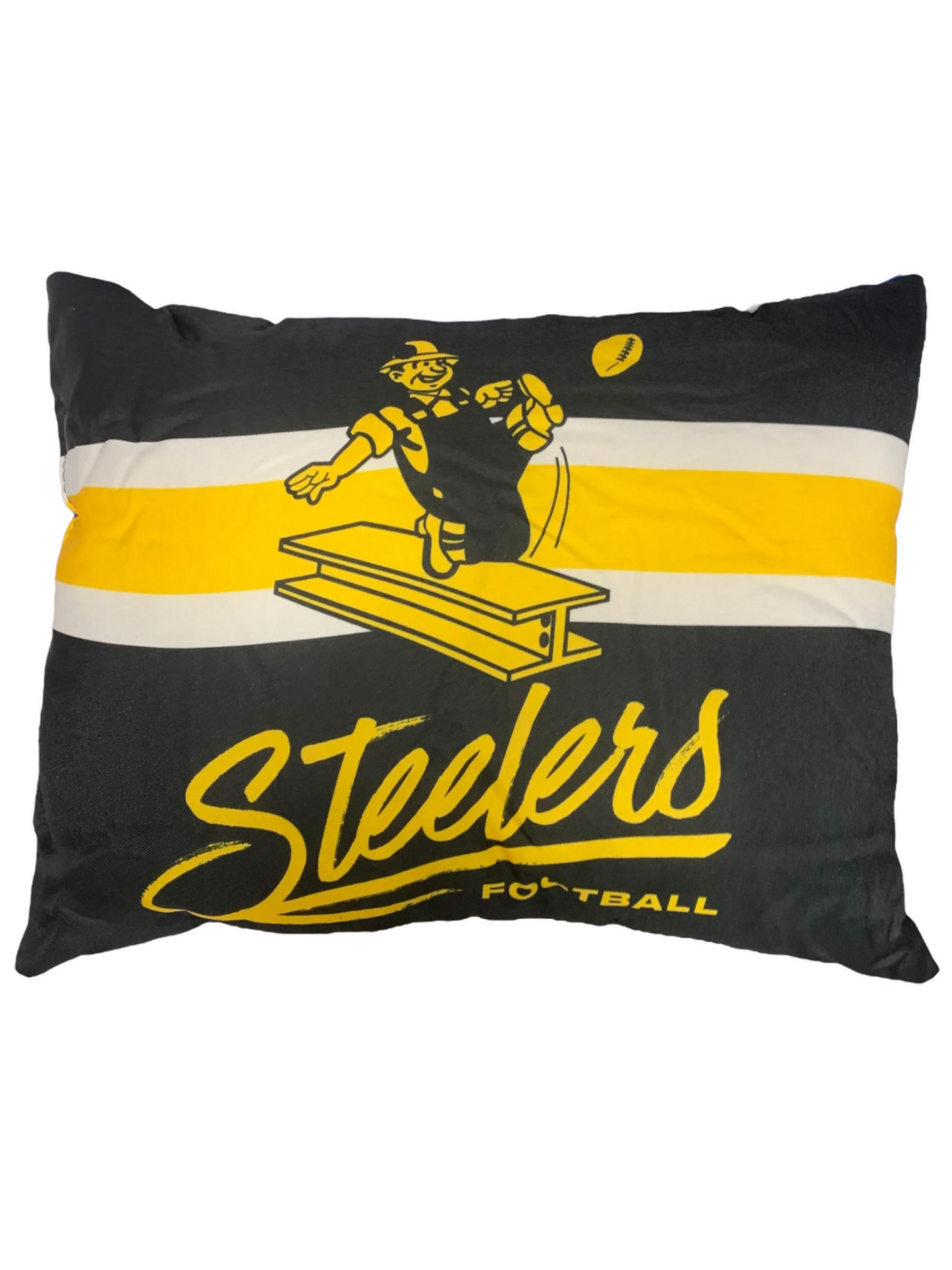 PITTSBURGH STEELERS NOSTALGIC DECK PILLOW