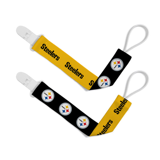 SET DE PINZA CHUPETE PITTSBURGH STEELERS