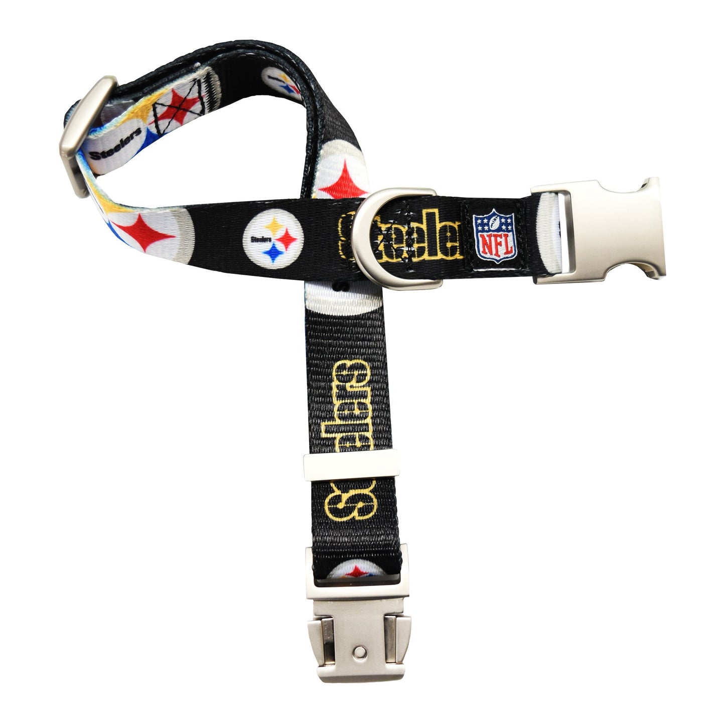 COLLAR PARA MASCOTAS PREMIUM PITTSBURGH STEELERS
