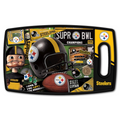 TABLA DE CORTAR RETRO DE PITTSBURGH STEELERS