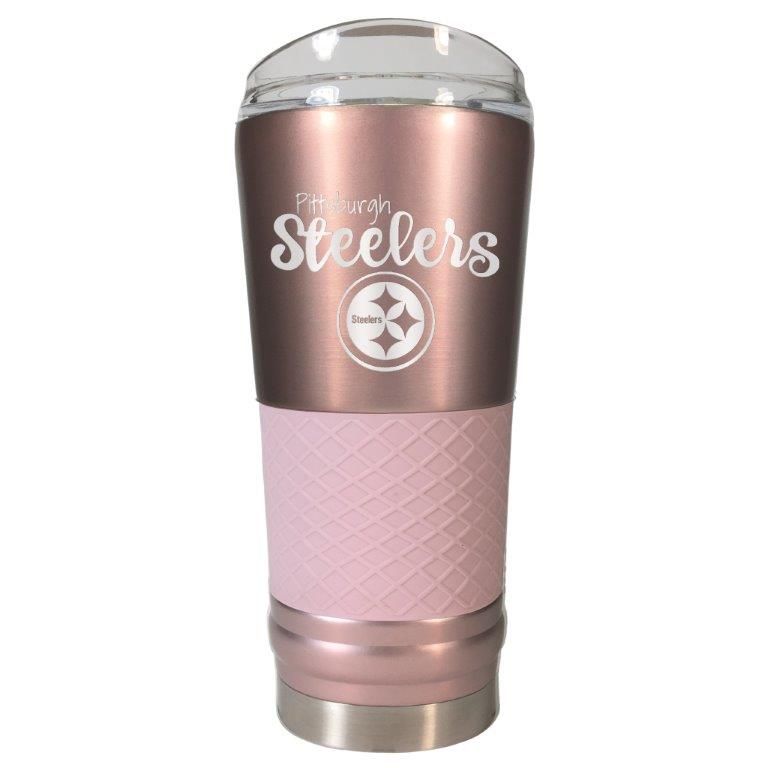 PITTSBURGH STEELERS ROSEGOLD DRAFT TUMBLER