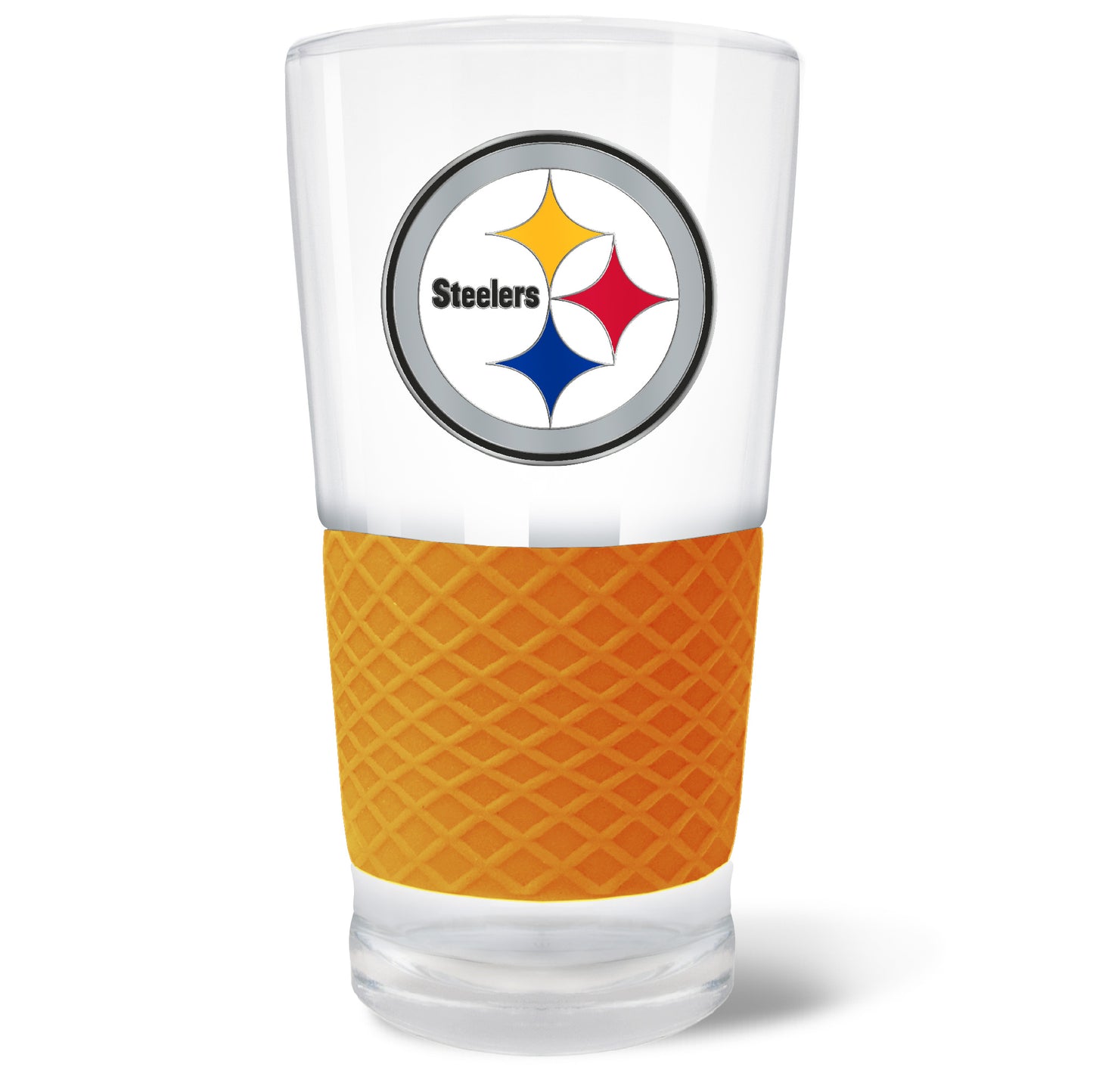 PINTA DE VIDRIO DE PUNTUACIÓN DE PITTSBURGH STEELERS