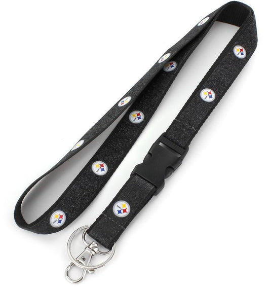 PITTSBURGH STEELERS SPARKLE LANYARD