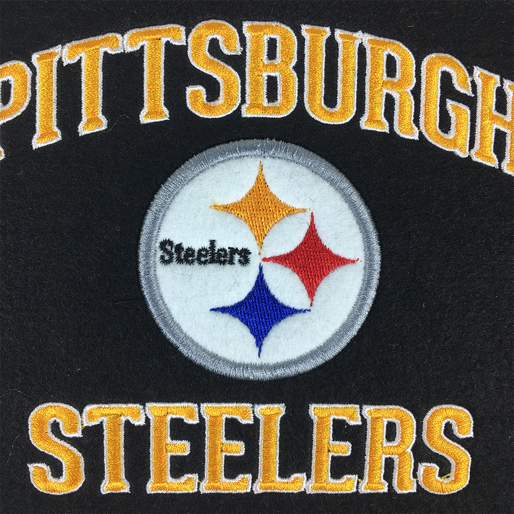 BANDERA DE LA EVOLUCIÓN DEL ESTADIO DE LOS PITTSBURGH STEELERS
