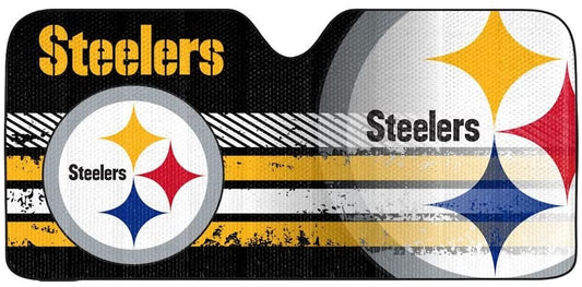 PITTSBURGH STEELERS AUTO SUN SHADE - 59"X27"