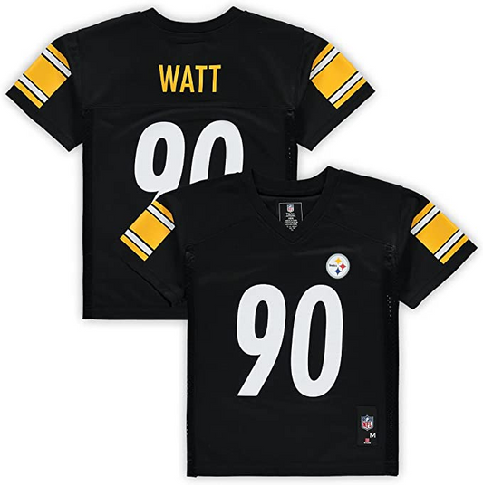 PITTSBURGH STEELERS TJ WATT KIDS JERSEY DE NIVEL MEDIO