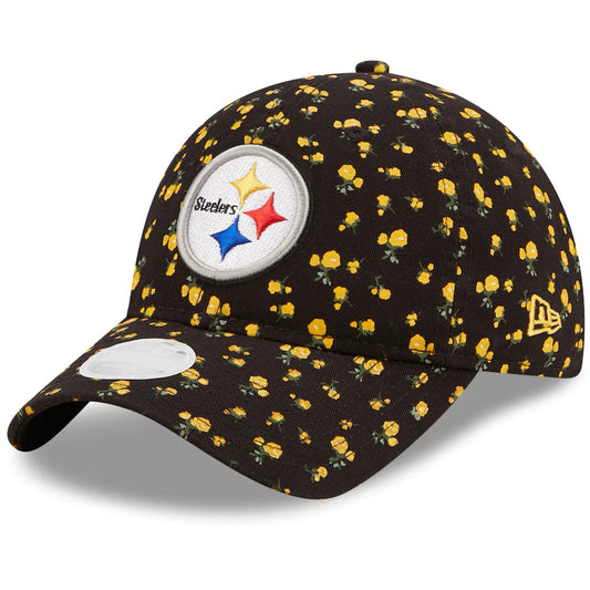 PITTSBURGH STEELERS WOMEN'S FLORAL 9TWENTY ADJUSTABLE