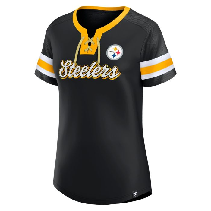 CAMISETA ATHENA PARA MUJER DE LOS PITTSBURGH STEELERS