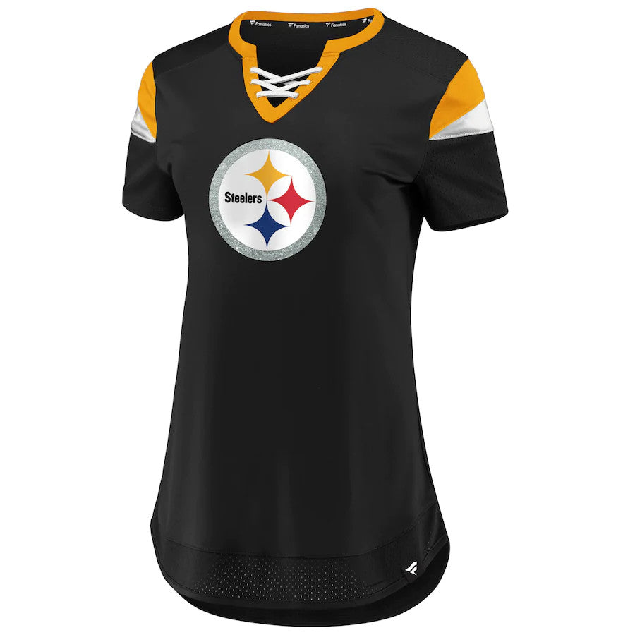 PITTSBURGH STEELERS WOMEN'S DRAFT ME FASHION T-SHIRT