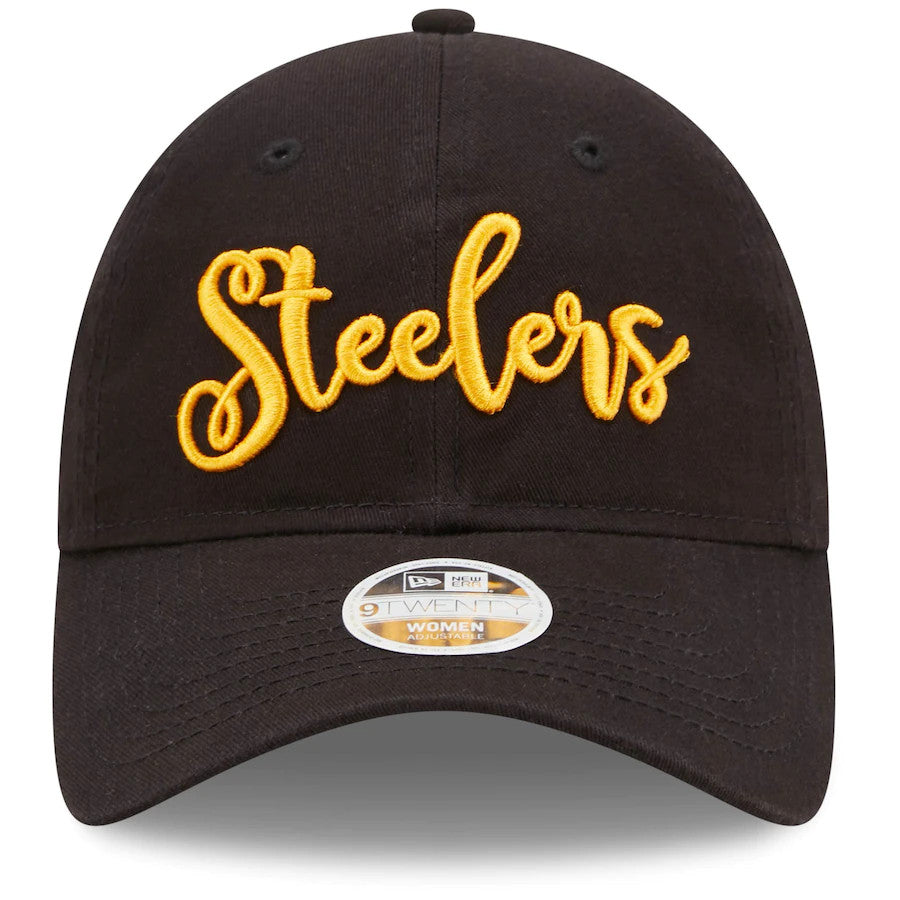 PITTSBURGH STEELERS WOMEN'S SCRIPT 9TWENTY ADJUSTABLE