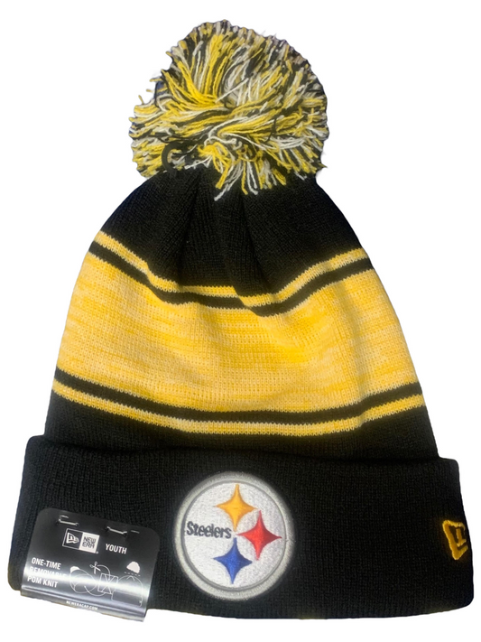 PITTSBURGH STEELERS YOUTH CHILLED KNIT BEANIE
