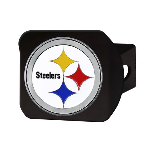 PTTSBURGH STEELERS BLACK LOGO HITCH