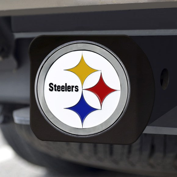 ENGANCHE DE LOGOTIPO NEGRO DE PTTSBURGH STEELERS