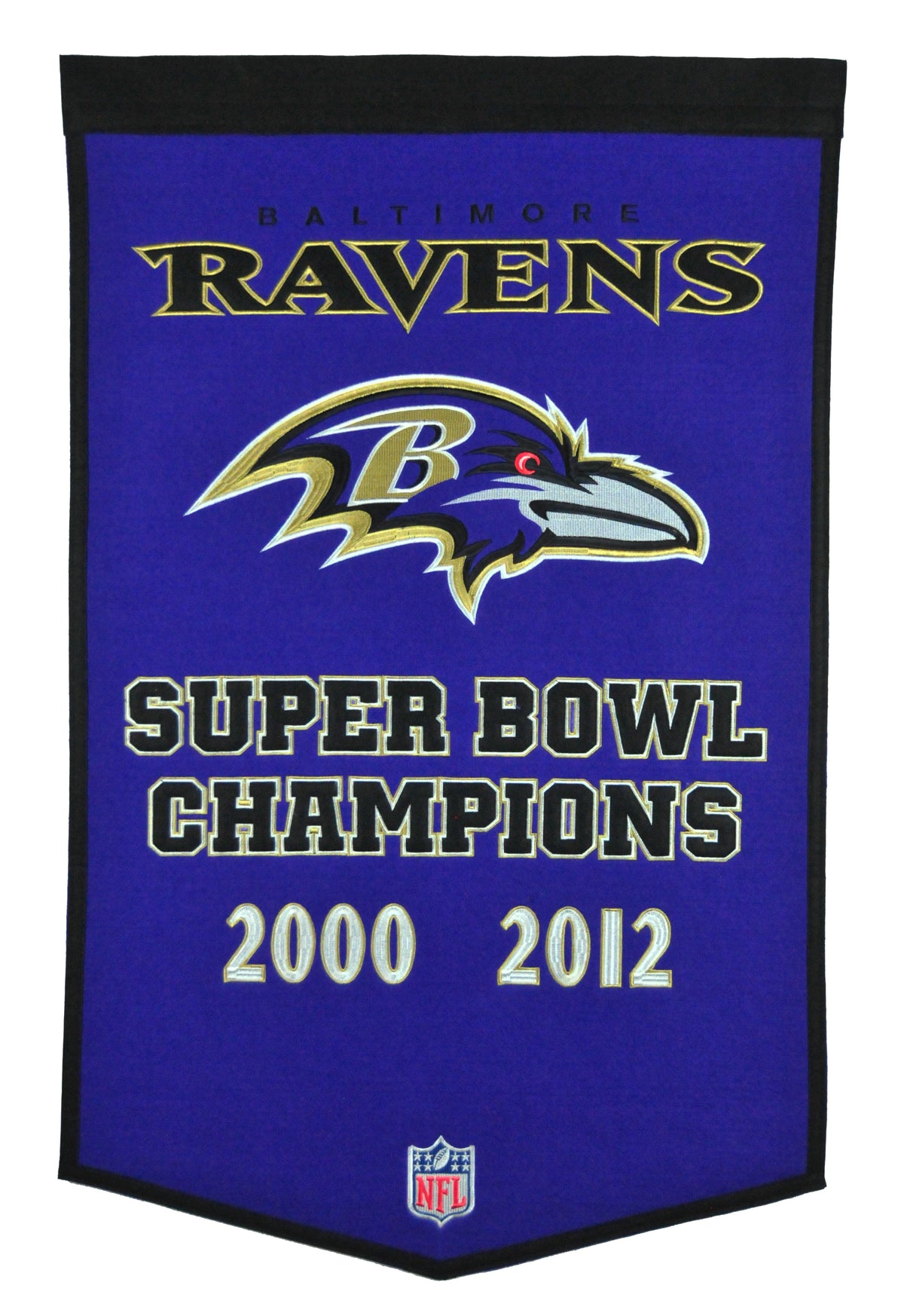 BANDERA DE LA DINASTÍA DE LOS CUERVOS DE BALTIMORE