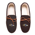BALTIMORE RAVENS MOCCASIN SLIPPERS