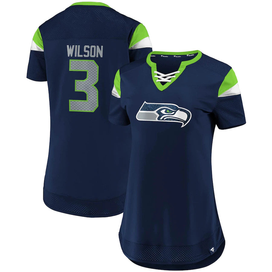 RUSSELL WILSON WOMEN'S DRAFT HIM FASHION T-SHIRT