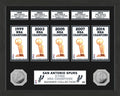 SAN ANTONIO SPURS BANNER COLLECTION PHOTO