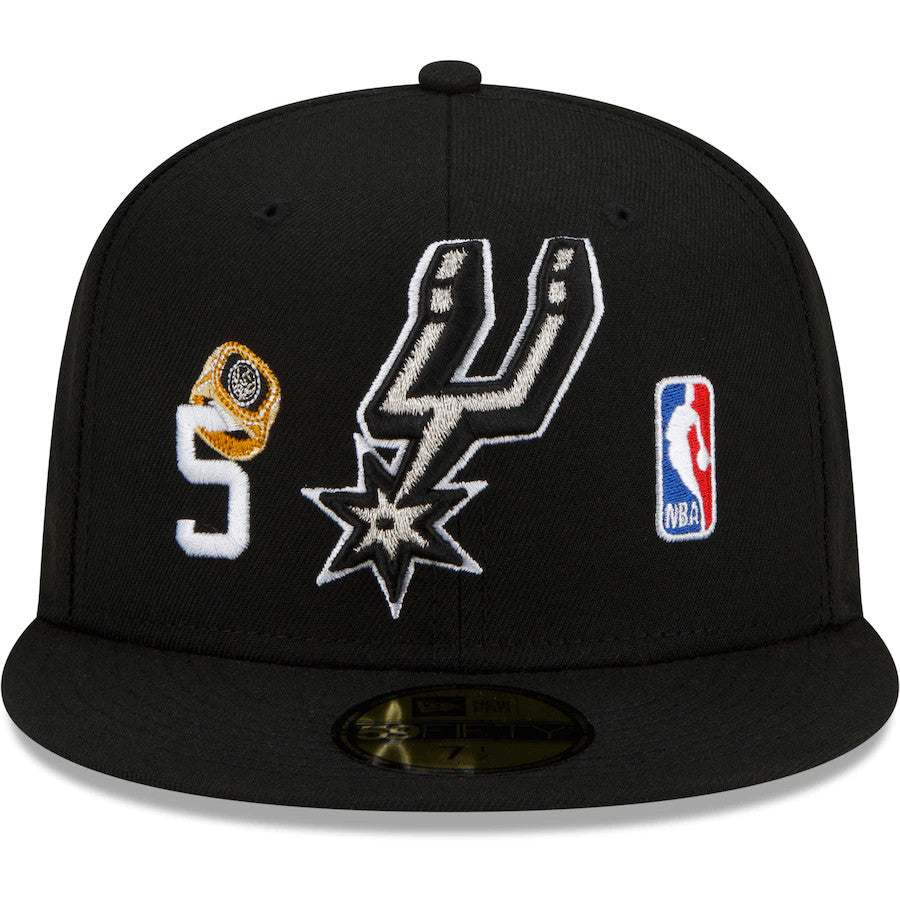 SAN ANTONIO SPURS COUNT THE RINGS 59FIFTY FITTED