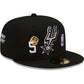 SAN ANTONIO SPURS CUENTA LOS ANILLOS 59FIFTY EQUIPADO