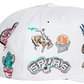 SAN ANTONIO SPURS HAND DRAWN SNAPBACK