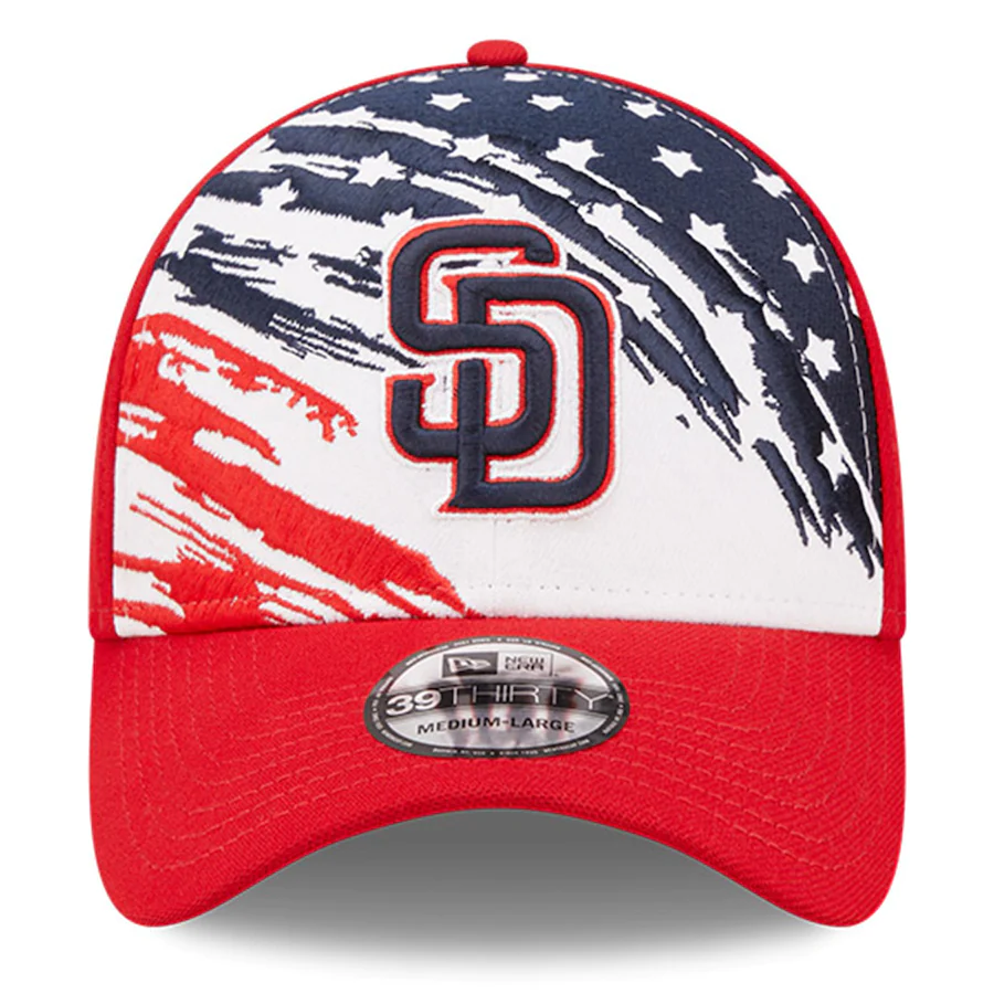 SAN DIEGO PADRES 2022 4 DE JULIO 39THIRTY FLEX FIT