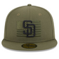 SAN DIEGO PADRES 2023 FUERZAS ARMADAS 59FIFTY GORRA AJUSTADA