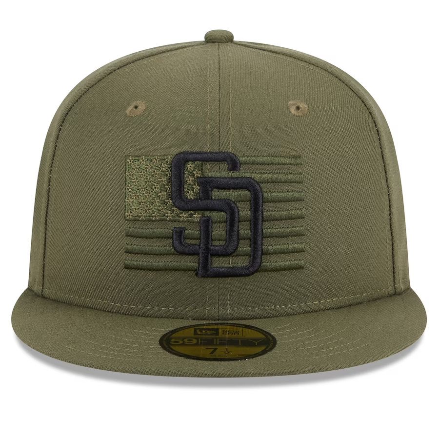 New Era 59Fifty Fitted San Diego Padres Hat Grey White