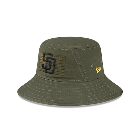 SAN DIEGO PADRES 2023 ARMED FORCES BUCKET HAT