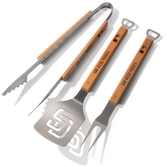 SAN DIEGO PADRES 3-PIECE SPORTULA BBQ UTENSIL SET