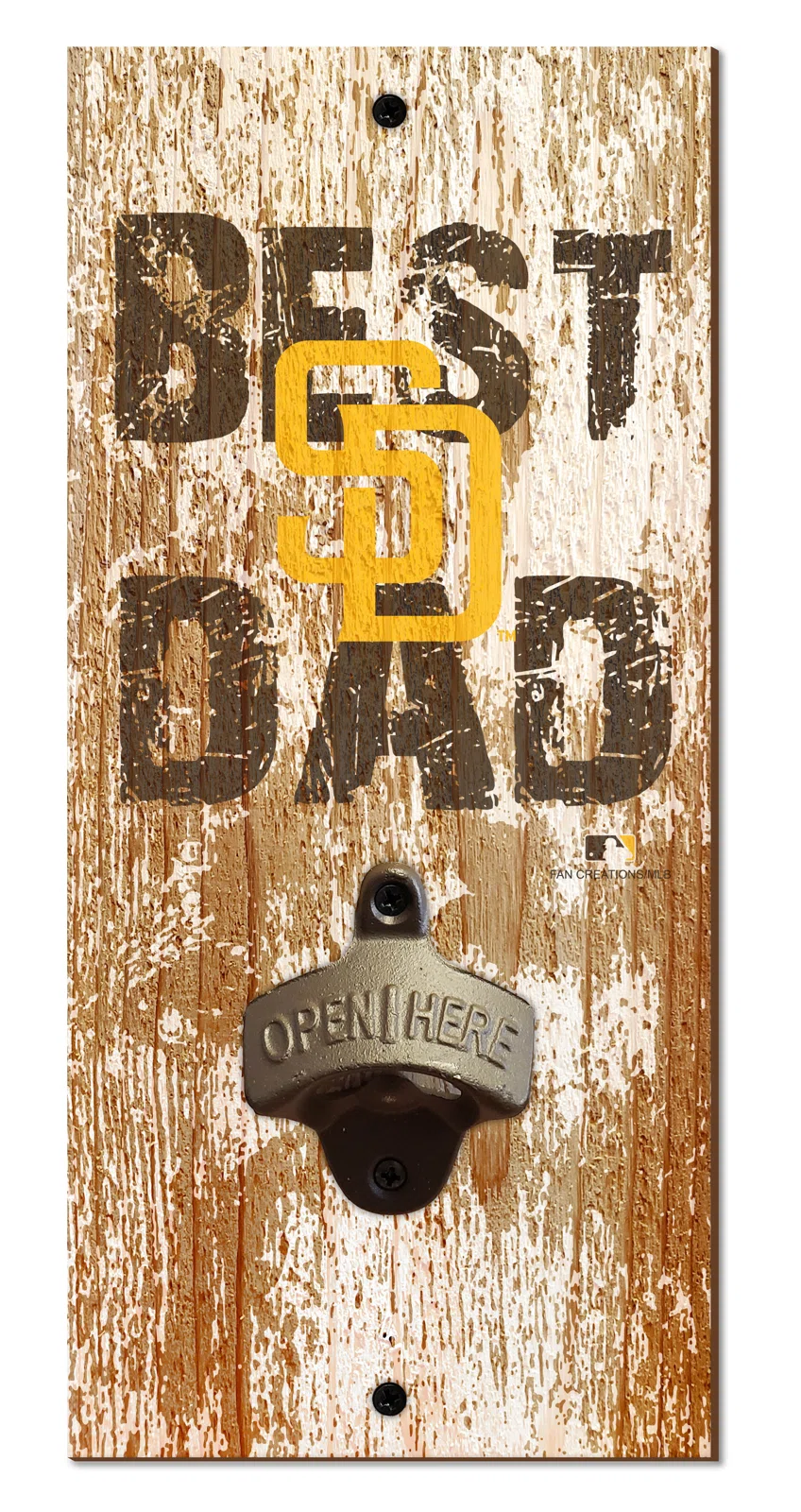 SAN DIEGO PADRES BEST DAD BOTTLE OPENER