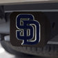 SAN DIEGO PADRES BLACK LOGO HITCH COVER