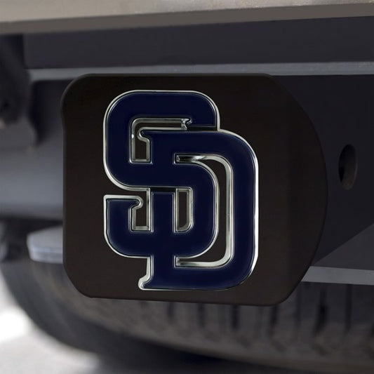 FUNDA DE ENGANCHE LOGOTIPO NEGRO SAN DIEGO PADRES