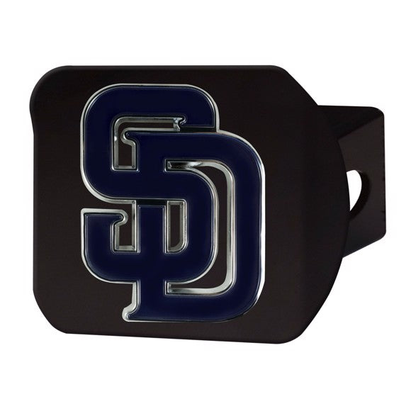 FUNDA DE ENGANCHE LOGOTIPO NEGRO SAN DIEGO PADRES