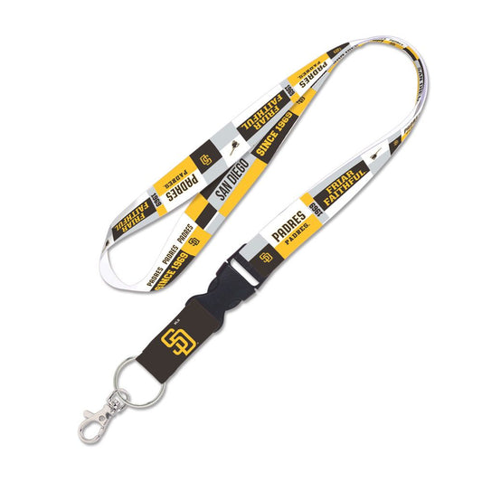 SAN DIEGO PADRES COLOR BLOCK LANYARD