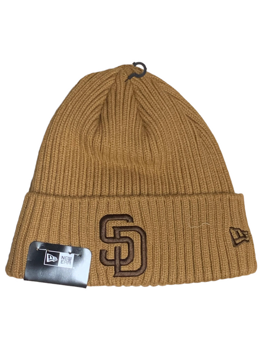 SAN DIEGO PADRES CORE CLASSIC KNIT BEANIE - TAN