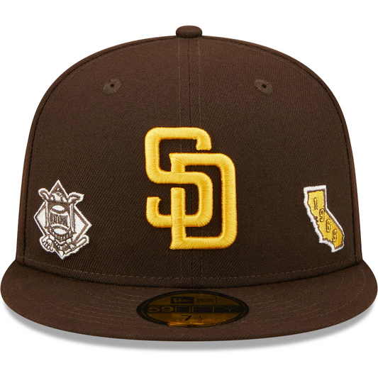 SAN DIEGO PADRES IDENTITY 59FIFTY FITTED HAT