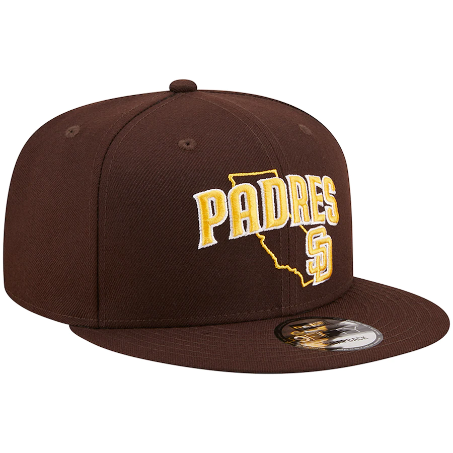 SAN DIEGO PADRES LOGO STATE 9FIFTY SNAPBACK – JR'S SPORTS