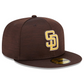 GORRO AJUSTADO CLUBHOUSE 59FIFTY 2023 PARA HOMBRE DE SAN DIEGO PADRES