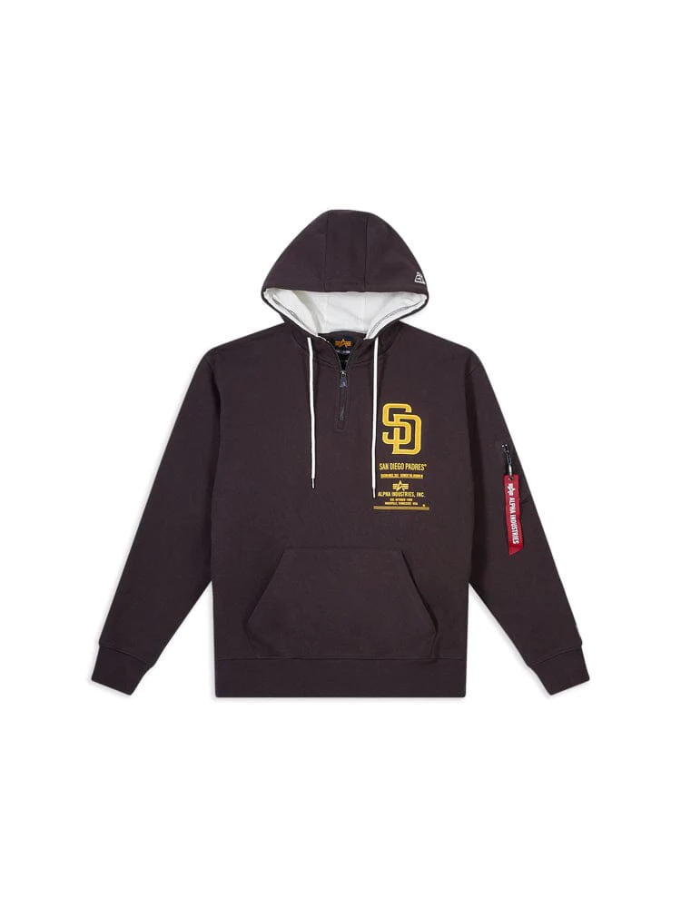 SUDADERA CON CAPUCHA ALPHA INDUSTRIES PARA HOMBRE SAN DIEGO PADRES