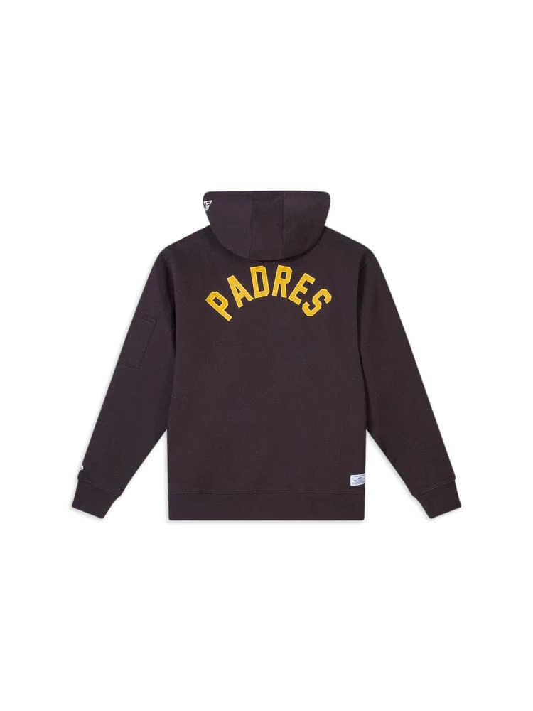 SAN DIEGO PADRES MEN'S ALPHA INDUSTRIES HOODIE SWEATSHIRT