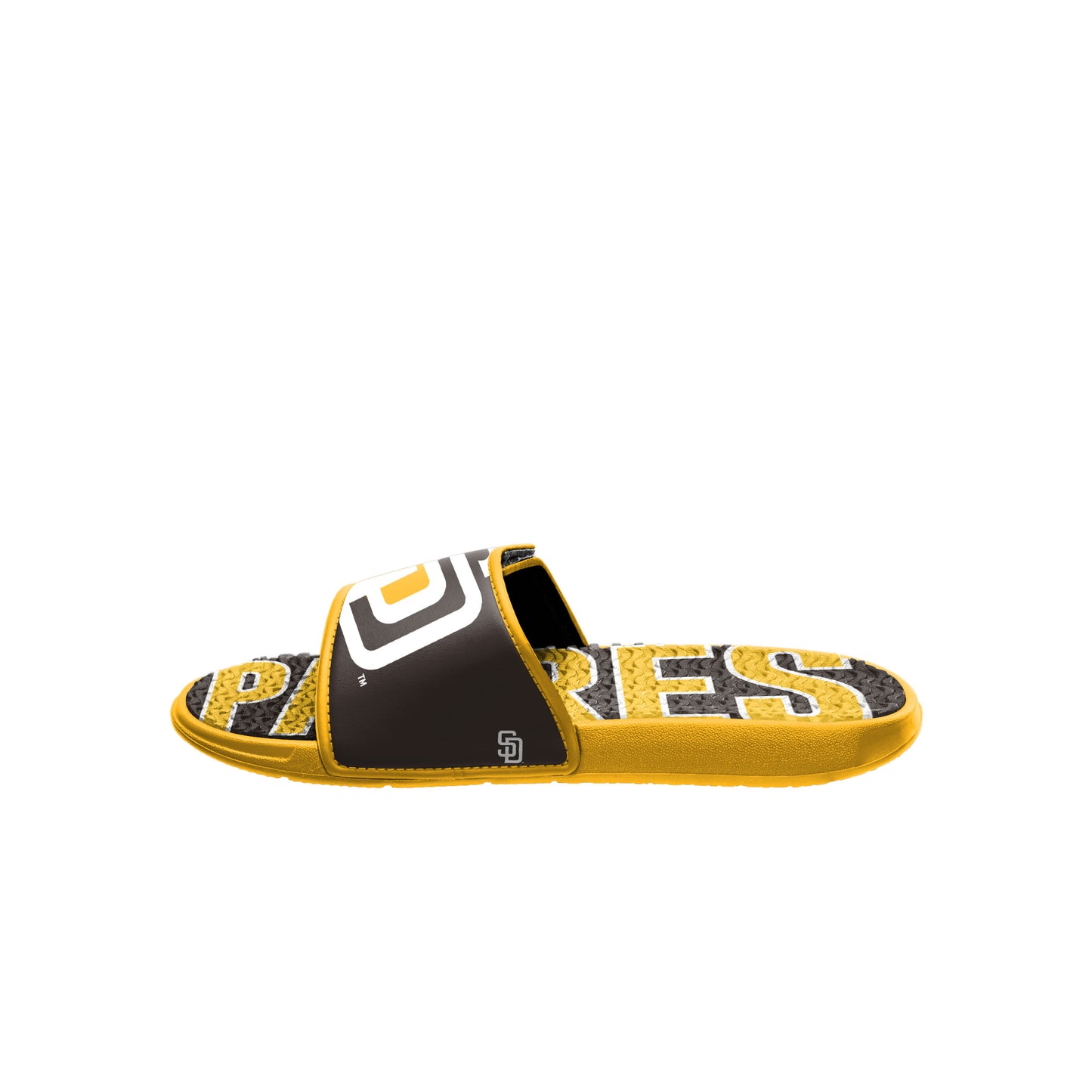 SAN DIEGO PADRES CHANCLA DE GEL CON LOGO GRANDE PARA HOMBRE
