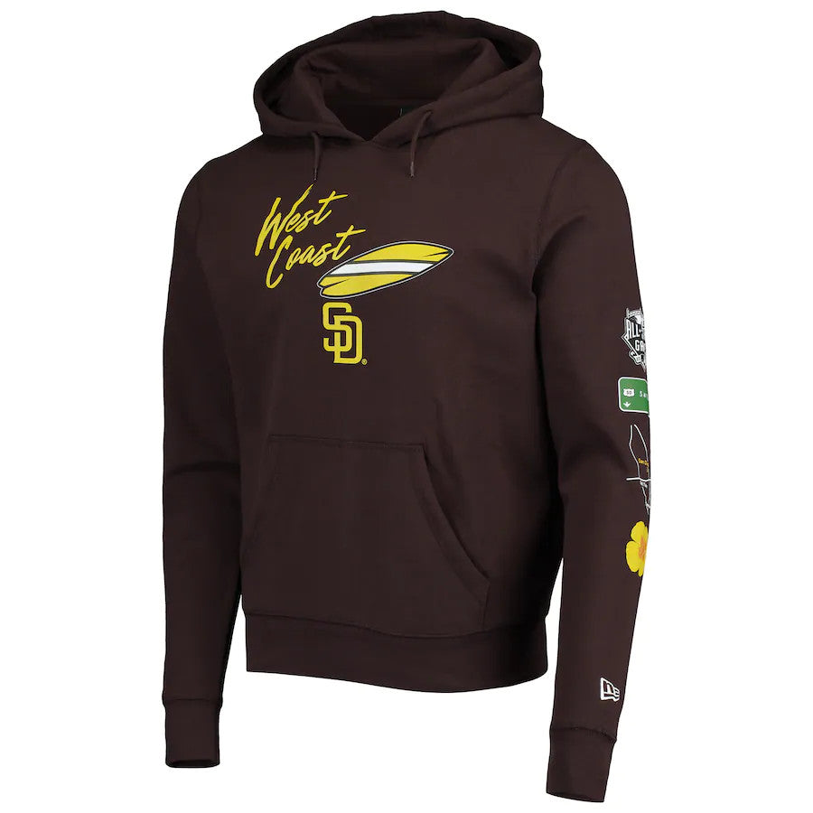 SAN DIEGO PADRES MEN'S CITY TRANSIT HOODIE SWEATSHIRT