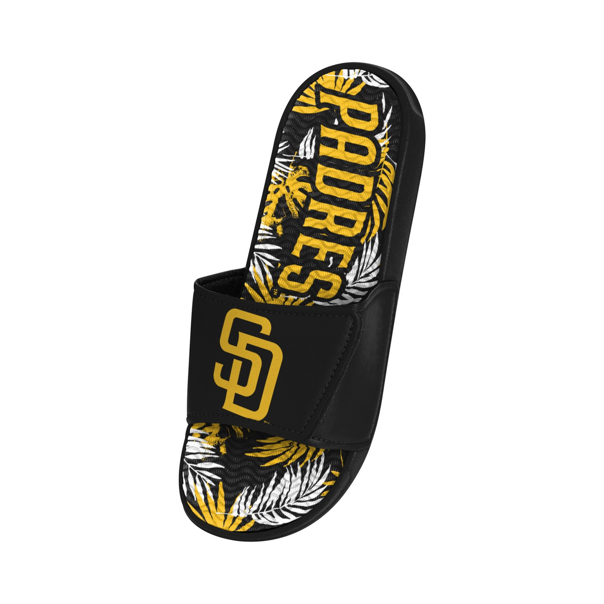 SAN DIEGO PADRES MEN'S FLORAL GEL SLIDES